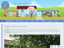 Tablet Screenshot of goldstoneprimary.co.uk